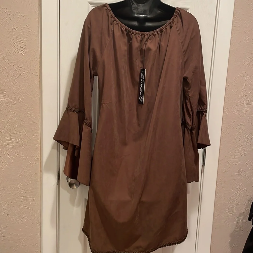 Suede feel dress - Picture 5 of 8